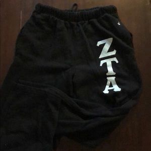 Black ZTA sweatpants